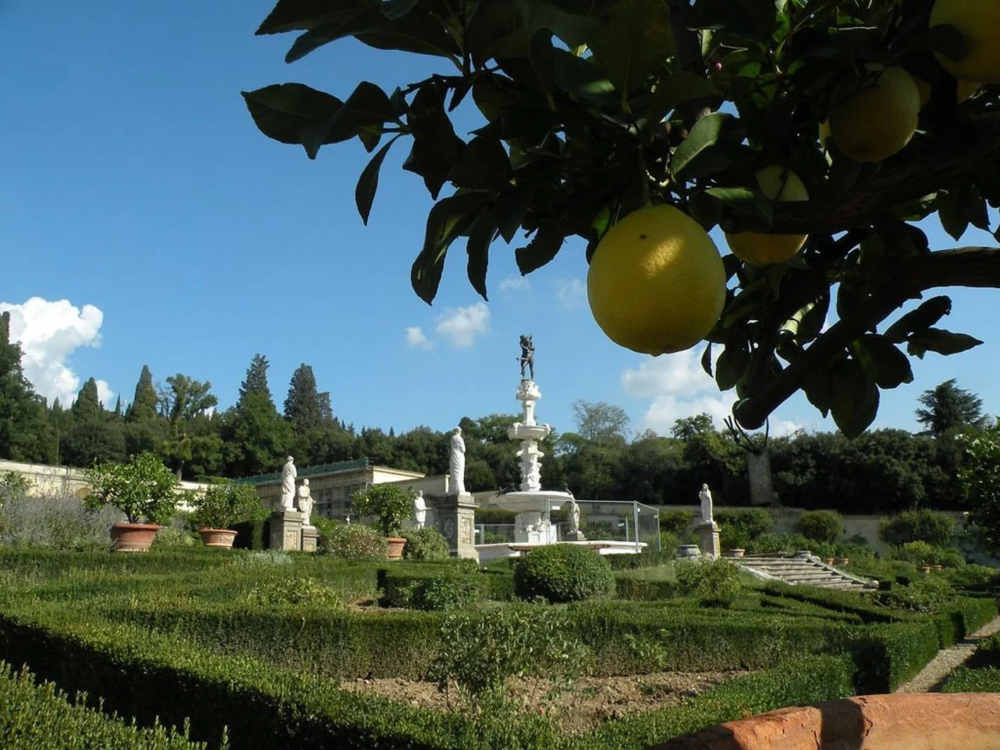 Giardino della Villa Medicea di Castello