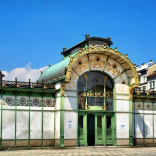 Otto Wagner metropolitana Vienna