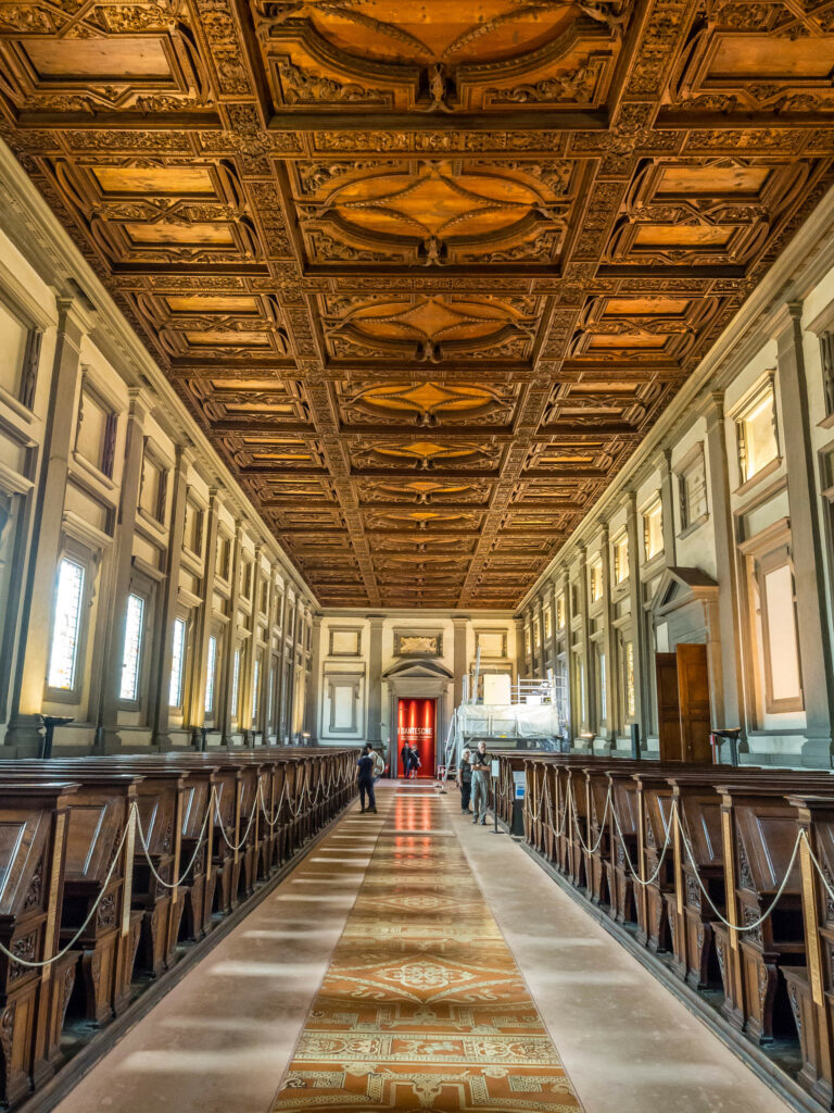 Michelangelo E La Biblioteca Medicea Laurenziana Di Firenze Villegiardini 7264