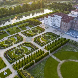 Reggia di Venaria: vista aerea