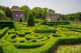 Arte topiaria a Villa Lante di Bagnaia