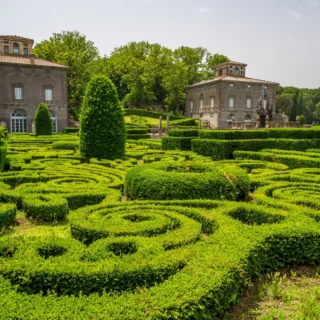 Arte topiaria a Villa Lante di Bagnaia