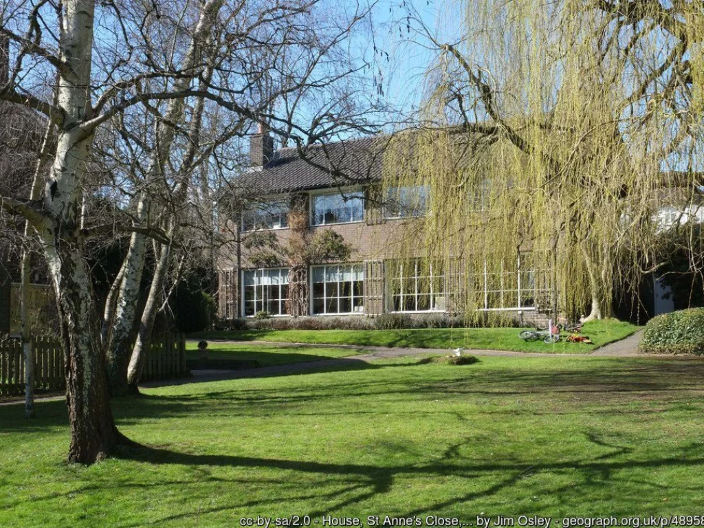 House St Anne's Close (Highgate) costruita da Walter Segal alla fine degli anni 40