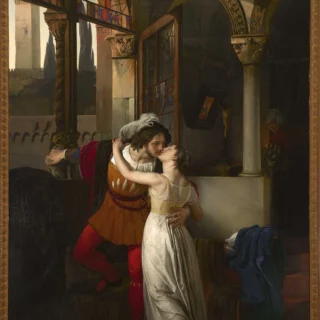 L'ultimo bacio dato a Giulietta da Romeo