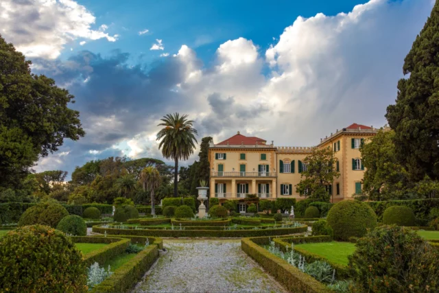 Una vista sul parco