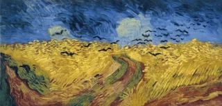 Campo di grano con corvi, Van Gogh