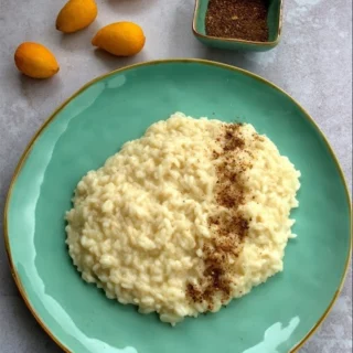 risotto pepe e limone bruciato