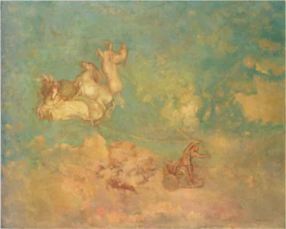 Il Carro di Apollo, Odilon Redon, 1907