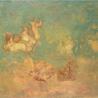 Il Carro di Apollo, Odilon Redon, 1907