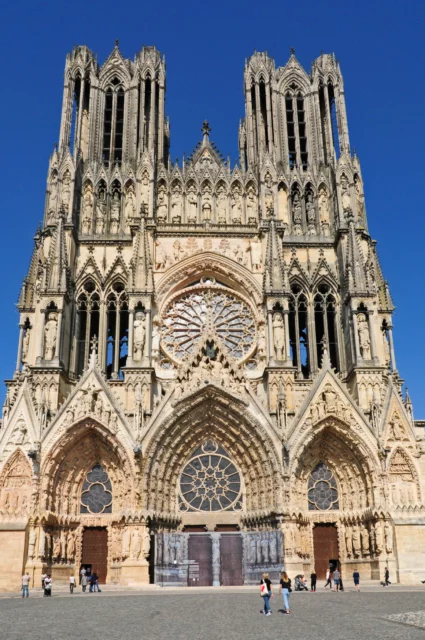 L'interno della Cattedrale di Reims