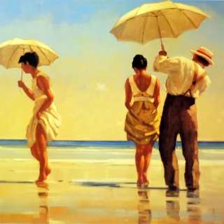 Jack Vettriano Mad Dogs